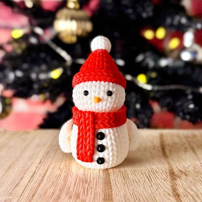 Santa & Snowman Magnets | Inclusive 3D Printed Christmas Decor
