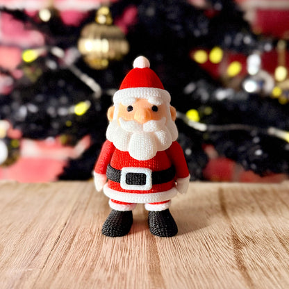 Santa & Snowman Magnets | Inclusive 3D Printed Christmas Decor