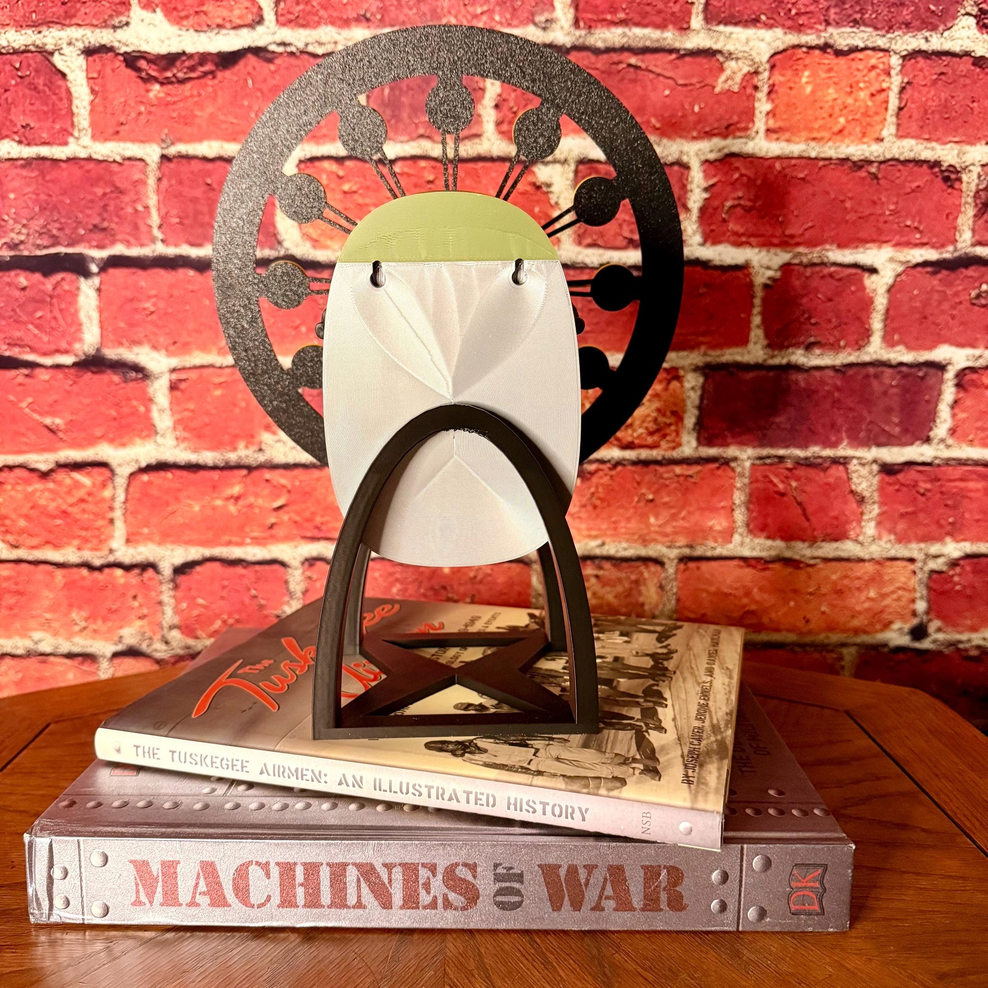 P-51 Mustang Wall Clock 10 Inch | 3D Aviation Decor | Silent Non‑Ticking | Pilot Gift