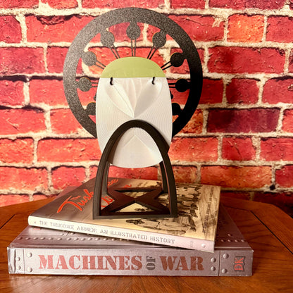 P-51 Mustang Wall Clock 10 Inch | 3D Aviation Decor | Silent Non‑Ticking | Pilot Gift