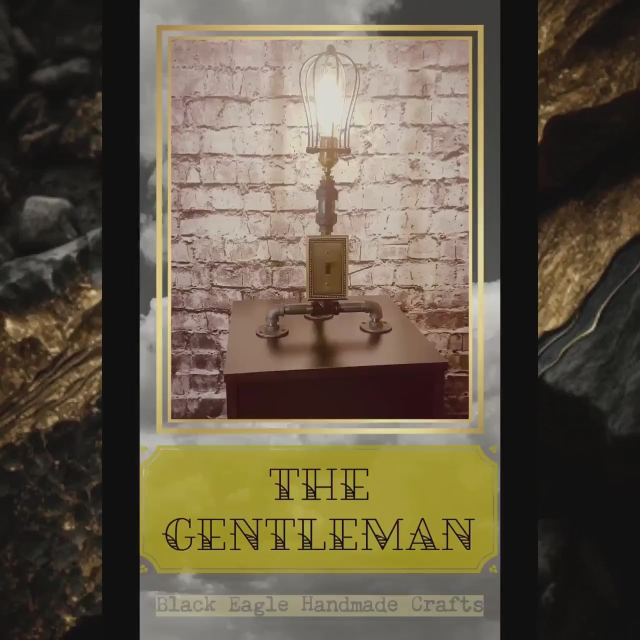 The Gentleman | Pipe Lamp