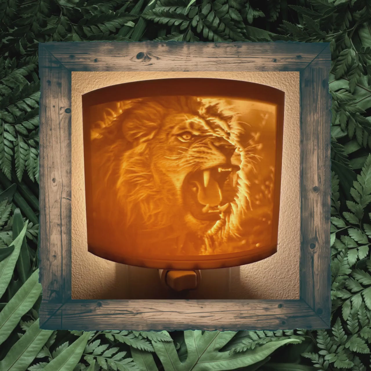 Predators | Animal Night Lights | 3D Printed Wildlife Decor