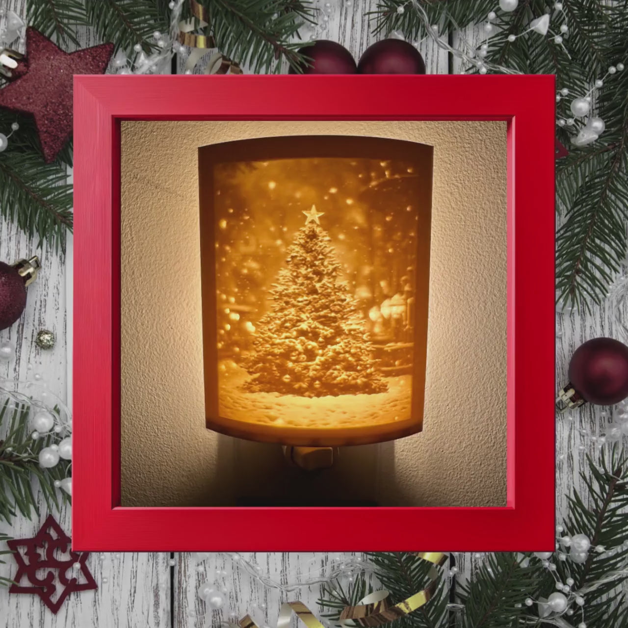 Christmas Night Lights | 3D Printed Holiday Gift