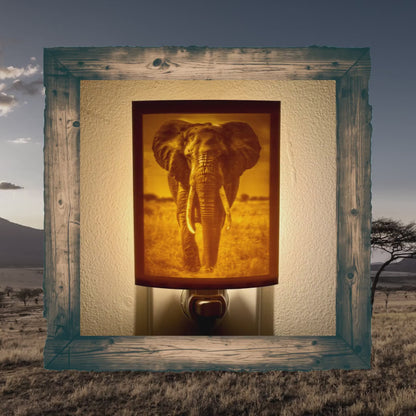 Safari Dwellers | Animal Night Lights | 3D Printed African Wildlife Decor