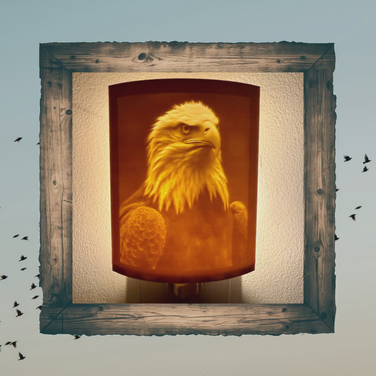 Birds | Animal Night Lights | 3D Printed Avian Wildlife Decor