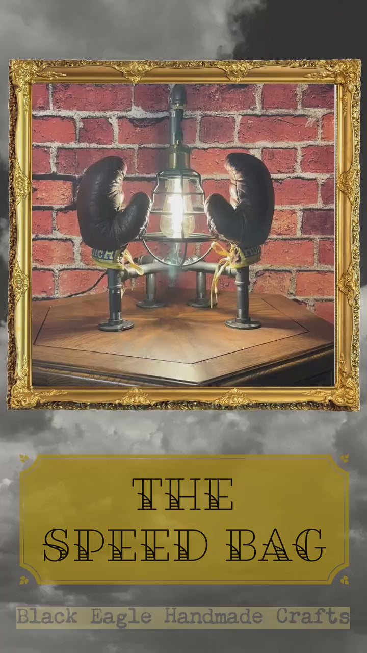 The Speed Bag | Pipe Lamp